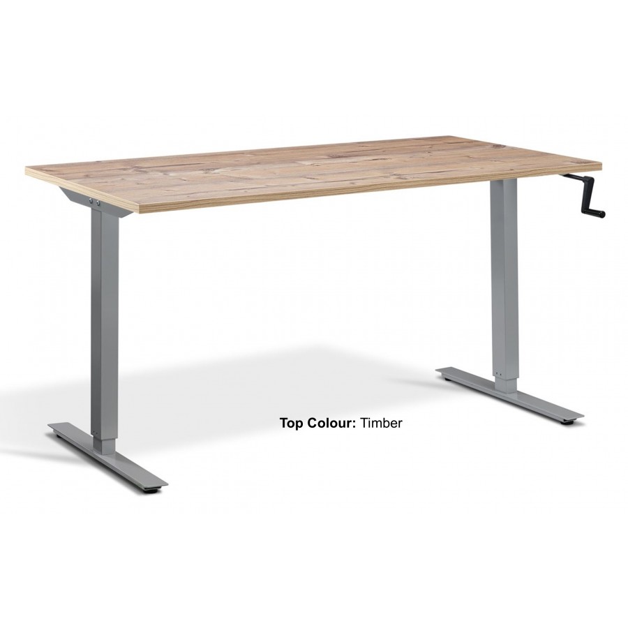 Solo Manual Height Adjustable Desk